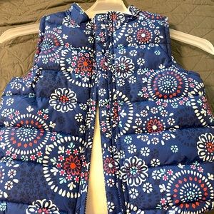 NWOT Gymboree Blue Puffer Vest Size Medium